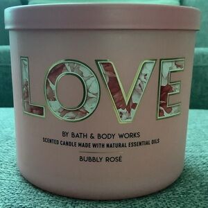 Bath and Body Works Love 14.5 oz 3-wick Candle